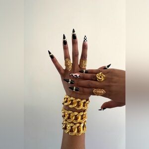 Gold Chunky Bracelet